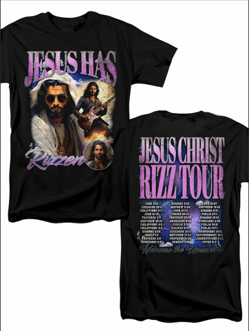 Jesus Has Rizzen T-Shirt (Limited Edition)