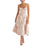 Viral Floral Bustier Sundress