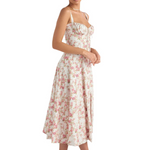 Viral Floral Bustier Sundress